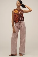 Lingua Franca Onar Appliqué Open-Knit Sweater Vest