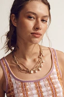 Maeve Scoop-Neck Textured Stripe Swing Tank