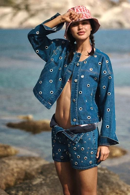 BLANKNYC Silver Dreams Denim Jacket