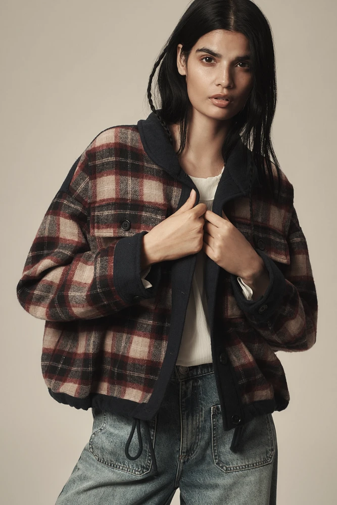 Velvet by Graham & Spencer Norah Plaid Jacket