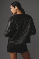 Bishop + Young Madison Faux Leather Quilted Jacket