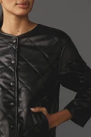 Bishop + Young Madison Faux Leather Quilted Jacket