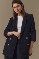 Bishop + Young Riviera Cinched-Sleeve Blazer