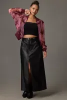 DOLAN Sheer Organza Bomber Jacket