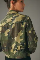 DOLAN Embroidered Camo Utility Jacket