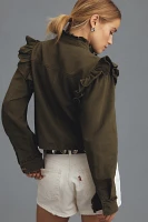 DOLAN Ruffled Utility Jacket