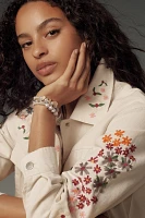 DOLAN Floral Embroidered Jacket