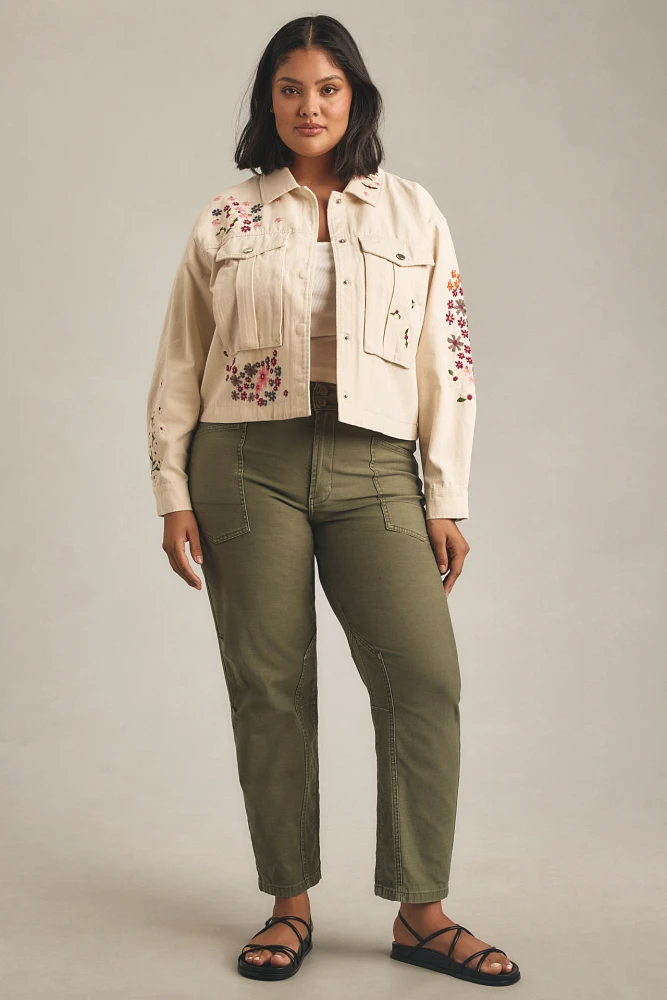 DOLAN Floral Embroidered Jacket