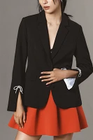 DOLAN Crystal Bow Blazer