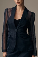 Dolan Left Coast Sheer Organza Blazer