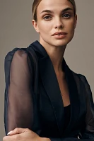 Dolan Left Coast Sheer Organza Blazer