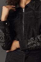 Understated Leather x Anthropologie True Love Studded Jacket