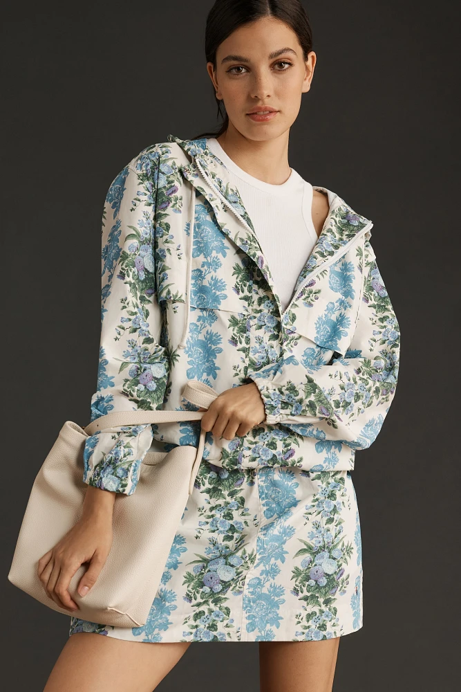 Clare V. Theo Floral Anorak Jacket