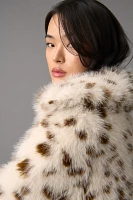 Bernardo Spotted Faux-Fur Jacket