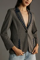 Vilagallo Hillary Ric Rac Blazer