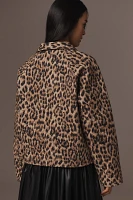 Let Me Be Leopard Quilted Jacket