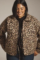 Let Me Be Leopard Quilted Jacket