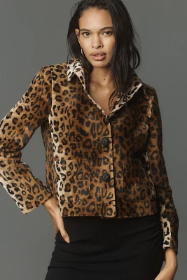 Helene Berman Marie Animal-Print Jacket