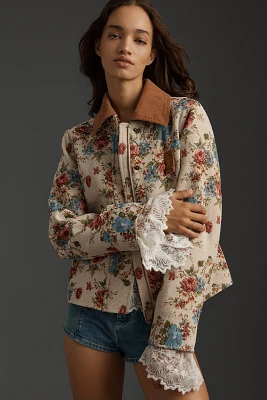 Avec Les Filles Floral Jacket