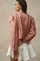 Avec Les Filles Floral Jacket