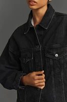 The Weston Denim Boyfriend Jacket by Pilcro