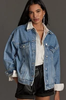 The Denim Boyfriend Jacket by Pilcro