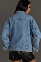 The Denim Boyfriend Jacket by Pilcro