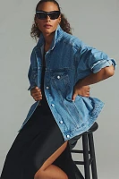 The Denim Boyfriend Jacket by Pilcro