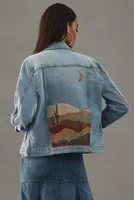 Driftwood Landscape Denim Jacket