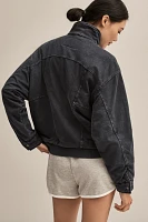 Pilcro Washed Bomber Jacket