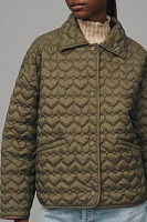 Maeve Heart-Quilted Liner Jacket