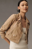 Lamarque Janika Leather Moto Jacket