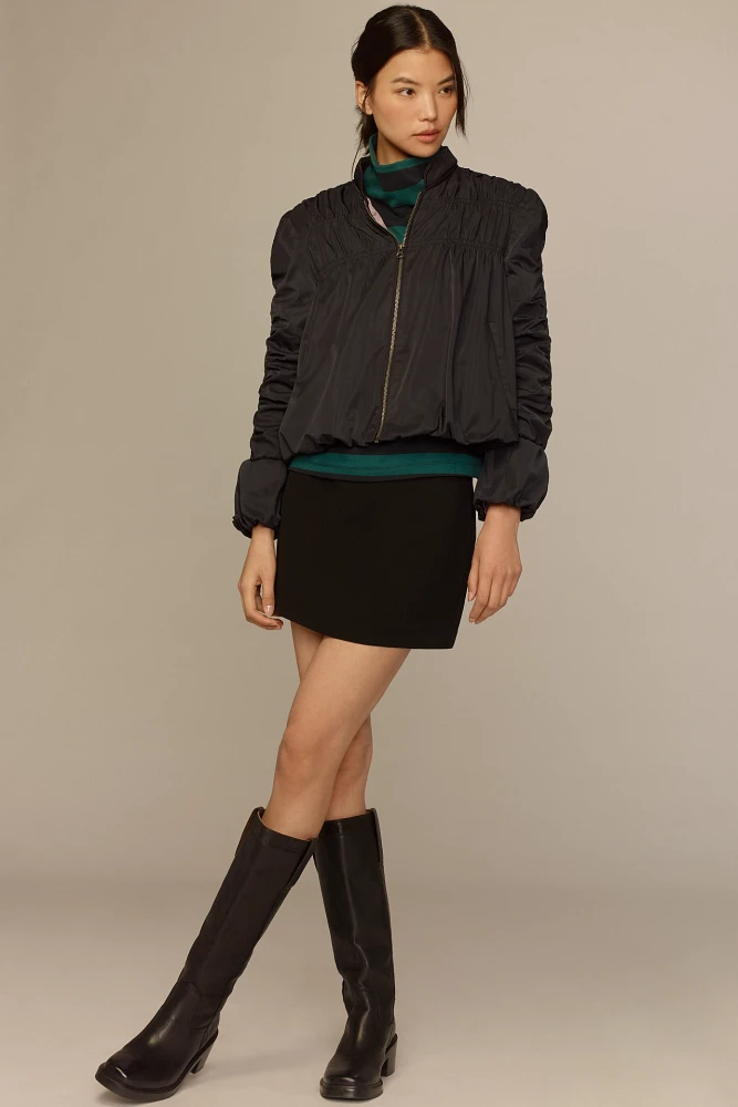 By Anthropologie Ruched Jacket