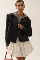 Maeve 80s Boxy Blazer Jacket