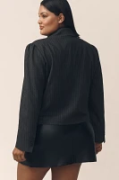 Maeve 80s Boxy Blazer Jacket