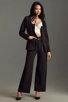 Maeve Scoop-Neck Cutaway Blazer