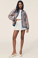 Endless Rose Tweed Denim Jacket