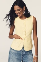 Endless Rose Linen Blend Vest