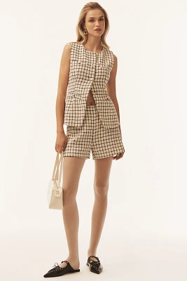 Endless Rose Bouclé Tweed Vest