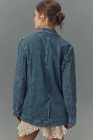 Maeve Oversized Denim Blazer
