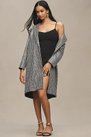 Mare x Anthropologie Sequin Tweed Long Coat