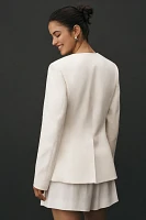 Mare Plunge Peplum Blazer