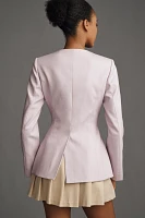 Mare Plunge Peplum Blazer