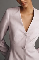 Mare Plunge Peplum Blazer