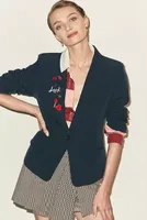 By Anthropologie Pin Blazer