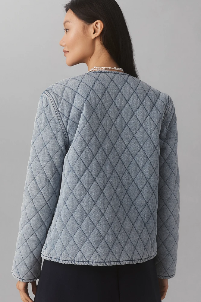 By Anthropologie Quilted Jacket