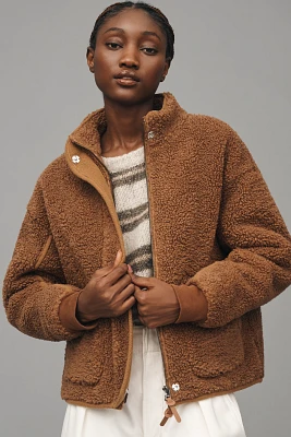 By Anthropologie Sherpa Pullover