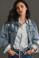 Dear John Patchwork Denim Trucker Jacket