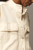 Dear John Collarless Utility Jacket