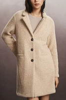 Sanctuary Hometown Fuzzy Knit Coat